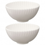 Изображение: Набор из двух салатников  белого цвета из коллекции Kitchen Spirit, 750 мл