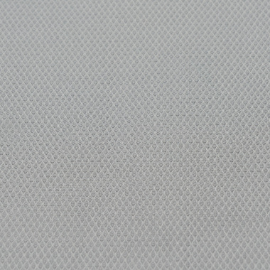 картинка Дорожка на стол серого цвета с фактурным жаккардовым рисунком из хлопка из коллекции Essential от магазина Tkano