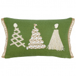 Изображение: Подушка декоративная с аппликацией Christmas tree из коллекции New Year Essential