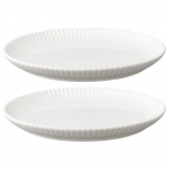 Изображение: Набор из двух тарелок белого цвета из коллекции Kitchen Spirit, 26 см
