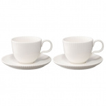 Изображение: Набор из двух чайных пар белого цвета из коллекции Kitchen Spirit, 275 мл
