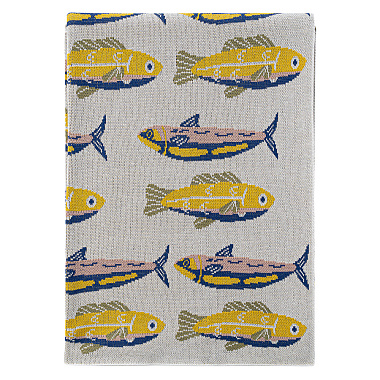 картинка Плед Сардины из коллекции Сорренто от магазина Tkano