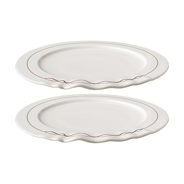 картинка Набор из двух тарелок из коллекции Canto, Ø22 см от магазина Tkano