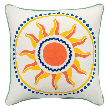 картинка Подушка декоративная Зной из коллекции Сорренто от магазина Tkano