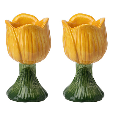 картинка Набор из двух подставок для яиц Floret из коллекции Blossom от магазина Tkano