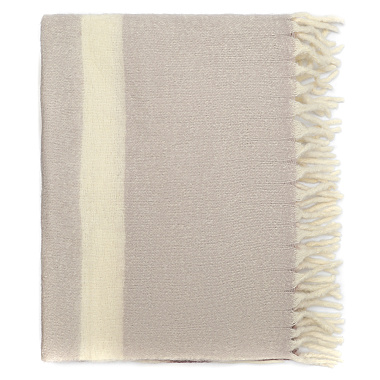 картинка Плед мохеровый Over Horizon цвета марсала из коллекции Trendy Ruffles от магазина Tkano